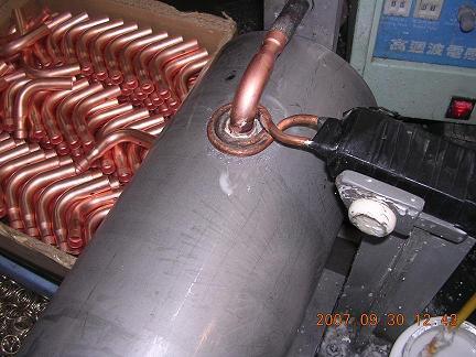 铜管焊接             提高换热元件的传热效率,是空调与制冷行业采用